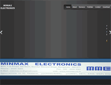 Tablet Screenshot of minmax.co.in